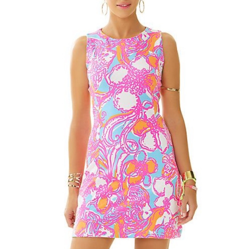 Lilly Pulitzer Whiting Cut-Out Shift Dress
